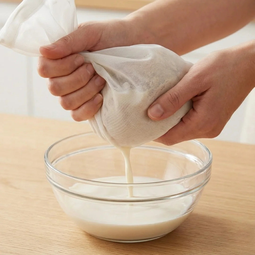 Filterpåsar i premium naturmaterial (tvättbara och återanvändbara)